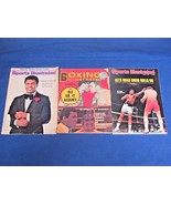 3 Muhammad Ali Vintage Mags Sports Illustrated &amp; Boxing Illustrated 1974... - $23.31 CAD