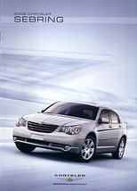 2008 Chrysler SEBRING Sedan brochure catalog 08 US Limited - $6.00