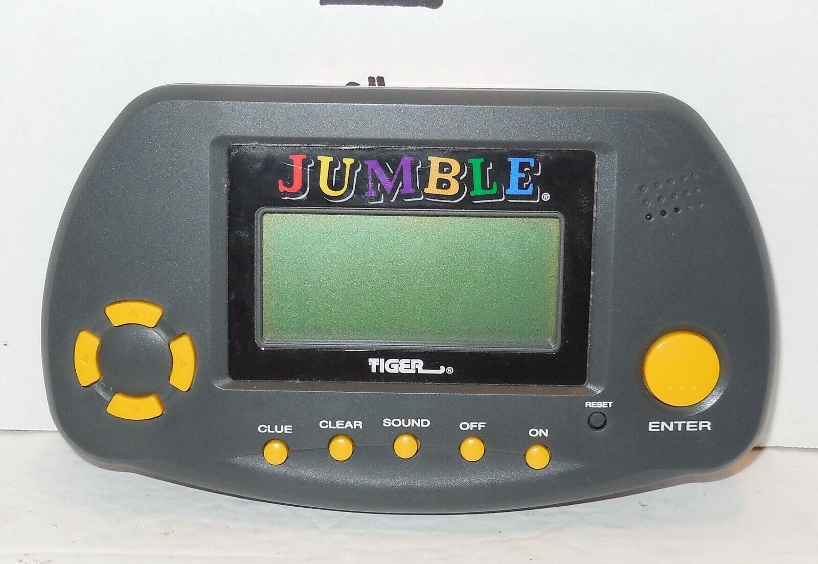 Vintage 1998 Tiger Electronics JUMBLE Electronic Handheld Travel Game - $24.16