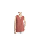 NYDJ Lucia Lace-Up Summer Tank Top Coppertone ( XS ) - $162.36 CAD