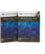 Leda Art Supply Water Color Sketchbook, A4 Cold Press Water Color 140Lb ... - $22.51