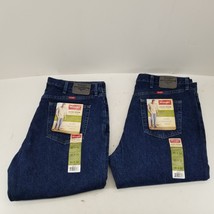 2 of Wrangler Men&#39;s Five Star  96501MR Denim Jeans Regular Fit Size 40 x32 - £32.62 GBP