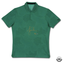 Tiger Woods Autographed 2020 TW Nike Dri-Fit Green Camo Polo Shirt UDA LE 50 - £3,593.50 GBP