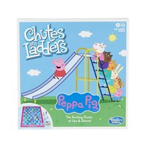 Chutes and Ladders: Peppa Pig Edition Board Game for Kids Ages 3 and Up, Prescho - £18.73 GBP