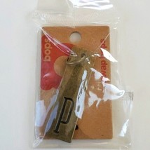 Boutique Swap Bops Adornment Charm Thin Rectangle P Any Necklace or Bracelet - £4.70 GBP