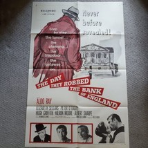 The Day They Robbed the Bank of England 1960 Original Vintage Movie Post... - $24.74