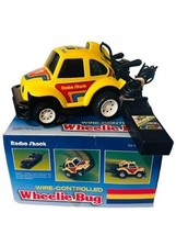 Wheelie Bug Volkswagon VW Radio Shack Remote Control Car Vtg Wire Box Drag Race - £74.76 GBP
