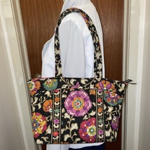 Vera Bradley SUZANI Small Tote Bag - REVERSIBLE - £47.05 GBP