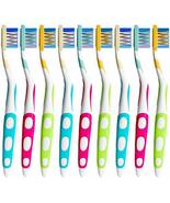 Bulk Reusable Toothbrushes, Individually Wrapped Medium Standard Classic... - £46.90 GBP