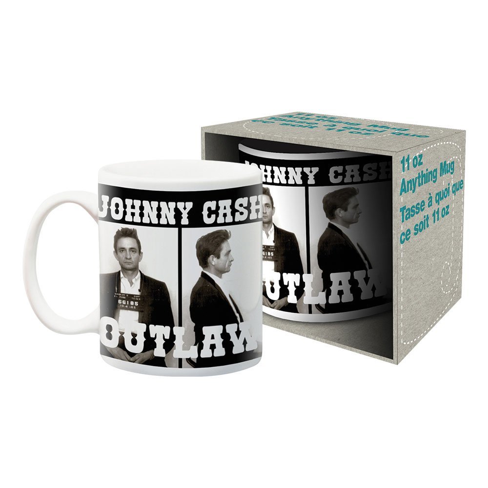 Primary image for Johnny Cash Outlaw Ceramic Mug