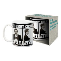 Johnny Cash Outlaw Ceramic Mug - $28.71