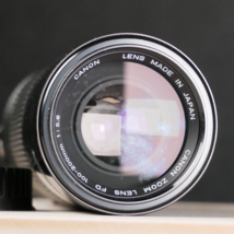 Vintage Canon Fd 100-200mm 1:5.6 Zoom 35MM Slr Camera Lens - Free Shipping Haze - £15.49 GBP