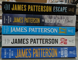 James Patterson [Trade Paperback] Escape Murder House 17th Suspect 20th ... - £15.56 GBP