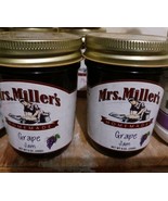 Mrs Miller&#39;s Homemade Grape Jam, 2-Pack 9 oz. Jars - £13.31 GBP