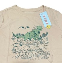 Cat&amp;Jack Boys Short Sleeve Dinosaur T-Shirt NWT Size Medium (8) New With... - $7.18