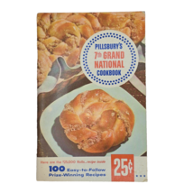 Vintage 1956 Pillsbury&#39;s 7th Annual Grand National Cookbook Recipes Book... - $14.42