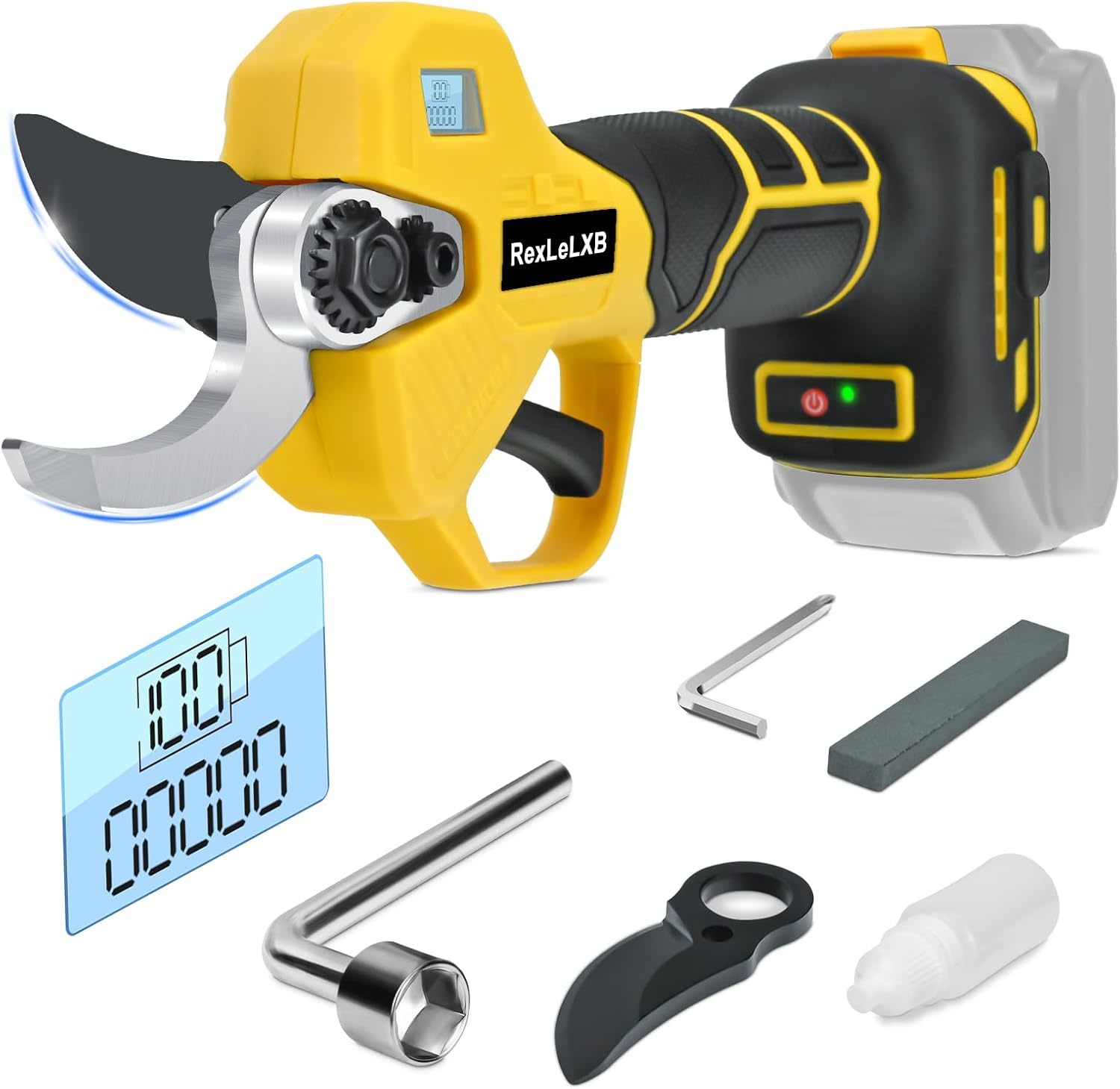 Cordless Electric Pruning Shears For Dewalt 20V Battery, Brushless, No B... - $63.99