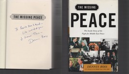 The Missing Peace / SIGNED / Dennis Ross / Fight for Middle East Peace Hardcover - £14.61 GBP