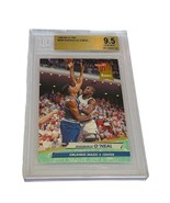 Shaquille Oneal Shaq Rookie RC Lakers insert BGS 9.5 Fleer Ultra #328 Ko... - $742.50