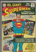 Superman #183 ORIGINAL Vintage 1966 DC Comics 80 Page Giant - £23.66 GBP