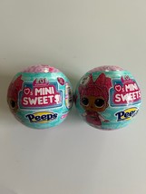 LOL Surprise Loves Mini Sweets Peeps Cute Bunny Doll 7 Surprises Lot of 2 - £10.27 GBP