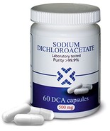 DCA-LAB Sodium Dichloroacetate 500mg - Purity >99.9%, Made in Europe, 60 Units - $119.99