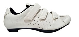 ROKNEMO Unisex Cycling Shoes Indoor Bike White (size US 13.5 Men/15 Women) - $28.01