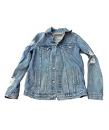 GRLFRND Daria Oversized Denim Trucker Jacket Size XS in &#39;You and I&#39; - $59.31 CAD