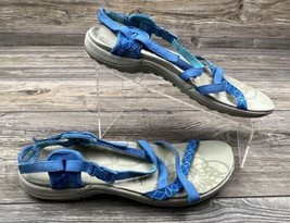 Merrells Victoria Blue Women&#39;s Sandals, Size 11 - Turquoise Blue Strappy... - $27.72