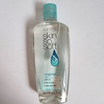 New AVON Skin so Soft Original + Jojoba Bath oil 500 ml 16.9 Fl Oz - £11.19 GBP