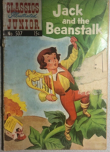 Classics Illustrated Junior #507 Jack And The Beanstalk (1954) Stiff 1st Fair - £10.16 GBP
