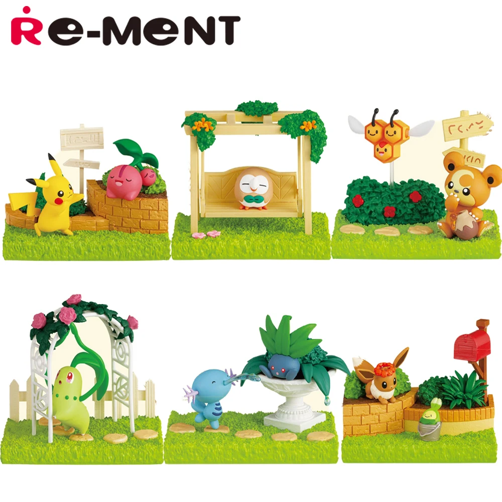 In Stock Original Re-Ment Pokemon Garden Afternoon Of Sunshine Filtering Through - £97.04 GBP