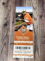 Baltimore Orioles vs Cleveland Indians June 19 2017 Ticket Stub Manny Ma... - £5.45 GBP