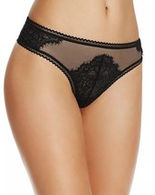 NEW Thistle and Spire SZ XL Eyelash Mirage Black Thong Retails $28 - £7.65 GBP