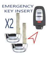 set of 2 Audi 2008-2016 Smart Emergency Key HU66 PN: A2016060701 - €11,99 EUR
