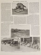 1925 Magazine Photo Wilton Plantation Virginia General Store,Wagons Line Up Mill - £14.61 GBP