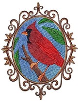 Nature Weaved in Threads, Amazing Birds Kingdom [Cardinal Cameo [Custom and Uniq - £13.40 GBP