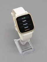 Garmin Venu Sq GPS Watch - White w/ Light Gold Bezel 010-02427-01 image 2