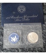 1974 S Ike Silver Dollar %40 Silver Uncirculated US Mint Blue Pack OGP I... - $23.07 CAD