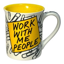 Office Mug pen holder Our Name is Mud Lorrie Veasey Coffee Cup 16oz Work With me - £9.22 GBP