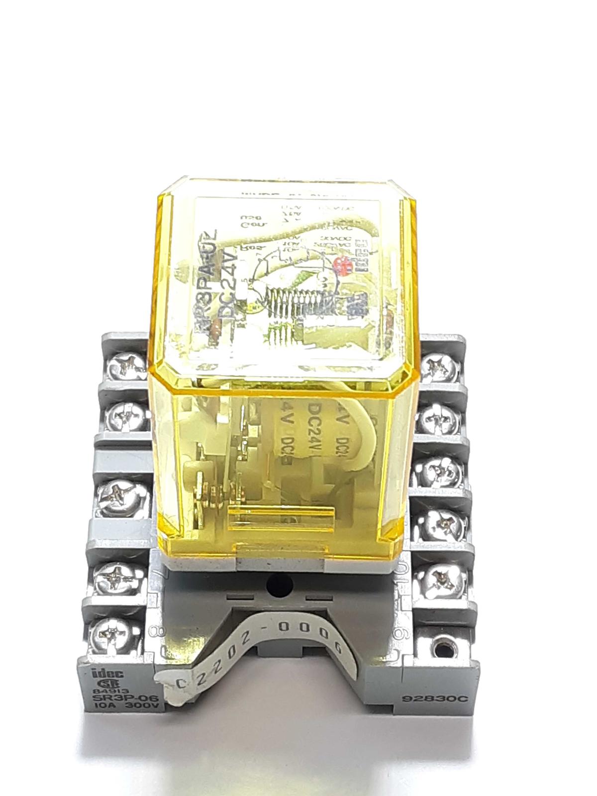 IDEC RR3PA-UL DC24V Relay 24VDC Coil  - $3.99