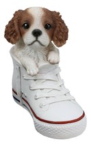 Paw-Star Pups Lifelike King Charles Spaniel Puppy Dog in Sneaker Shoe St... - £27.53 GBP