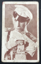 1920s Exhibit Von Stroheim in FOOLISH WIVES Actor Arcade Card Postcard Back - £23.53 GBP