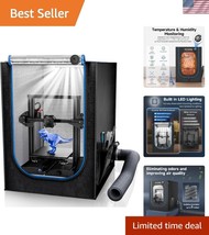 LED Illuminated 3D Printer Enclosure with Constant Temperature &amp; Noise I... - $93.99