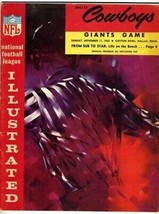 Dallas Cowboys New York Giants Program 1962 Cotton Bowl Meredith Gifford Tittle - £37.33 GBP