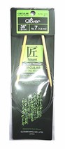 Clover Takumi Bamboo 36 Inch Circular Knitting Needle Size 7 - $318.21 MXN