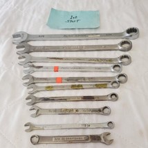 10 Pcs 12 Point SAE Combination Wrench Set - Lot 408 - £116.29 GBP