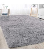 Merelax Modern Soft Fluffy Large Shaggy Rug For Bedroom Livingroom Dorm ... - £31.87 GBP
