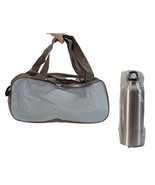 Gym Duffle Sports Yoga Travel Bag with Stainless Steel Water Bottle Men,... - $295.99 MXN