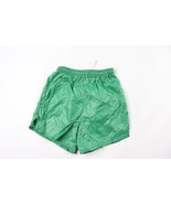 Deadstock Vintage 90s Boys M Blank Nylon Running Jogging Soccer Shorts G... - $24.70